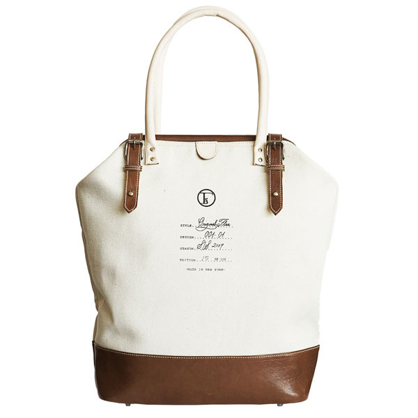 Fleabag - Original Flea marron - Sac &agrave; main en coton bio et cuir v&eacute;g&eacute;tal