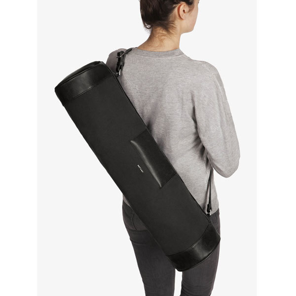 Sac yoga Gene en toile vegan noir Matt & Nat