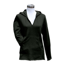 Pull capuche cachemire Encre de Chine