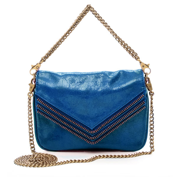 Matt & Nat - Sac Hendrix - Cuir vegan bleu