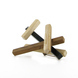Broche b&acirc;tonnets bois