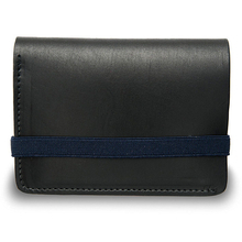 Portefeuille Small Elastico noir