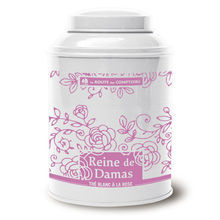 Th&eacute; blanc &agrave; la rose "Reine de Damas"