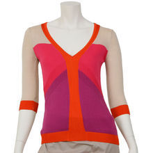 Pull Graphic col V cyclamen