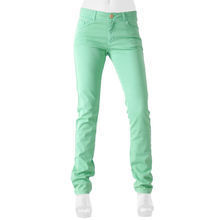 Jeans Regular taille mi-haute "18h" vert Menthe &agrave; l'eau