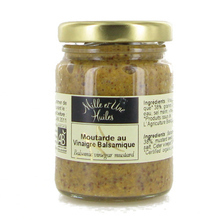 Moutarde &agrave; l'ancienne au vinaigre Balsamique