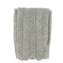 Echarpe l&eacute;g&egrave;re Flor gris clair en Cashlama