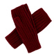 Mitaines longues rouge en Alpaga