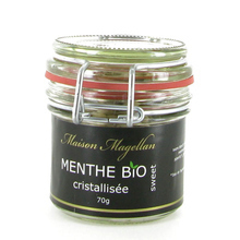 Menthe - Confiserie de feuille de menthe cristallis&eacute;e