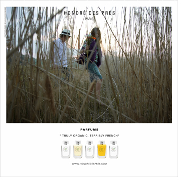 Parfum bio Honoré des Prés par Olivia Giacobetti