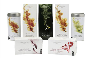 Th&eacute; bio et infusion Bio par Hampstead Tea