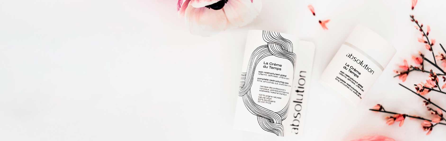 Le temps est de votre côté avec la nouvelle crème anti-âge bio d'Absolution Le temps est de votre côté avec la nouvelle crème anti-âge bio d'Absolution