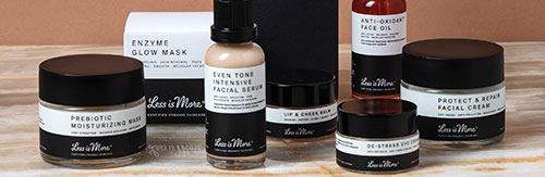 Less is More lance sa gamme de soins naturels pour le visage Less is More lance sa gamme de soins naturels pour le visage
