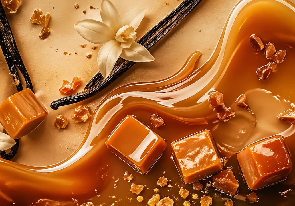 Parfums de niche au caramel : entre gourmandise addictive & sensualit&eacute; contemporaine