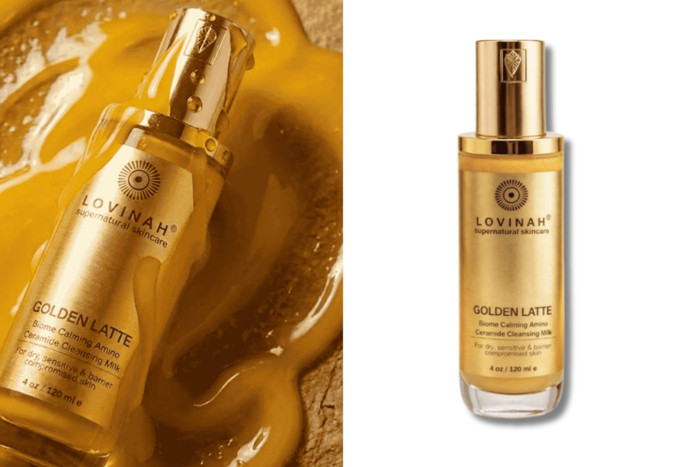 Lovinah d&eacute;voile deux nouveaut&eacute;s d�exception : Golden Latte Cleansing Milk et Golden Aura Cleansing Oil