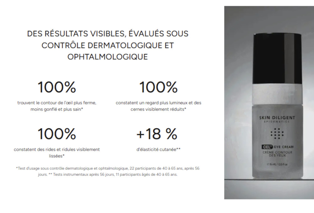 Skin Diligent : notre avis sur la nouvelle Cr&egrave;me CEL� Contour des Yeux