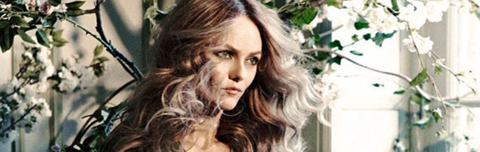 Vanessa Paradis pose pour la Conscious collection d'H&M