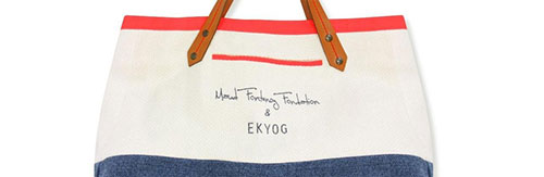 EKYOG signe un sac pour la Fondation Maud Fontenoy EKYOG signe un sac pour la Fondation Maud Fontenoy