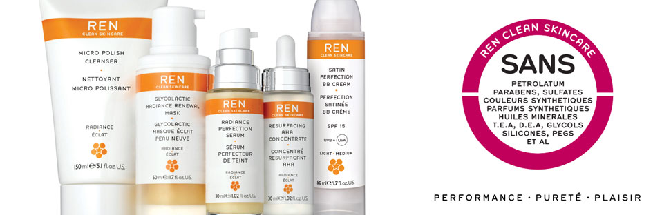 REN Skincare : l'alliance de la pureté et du plaisir