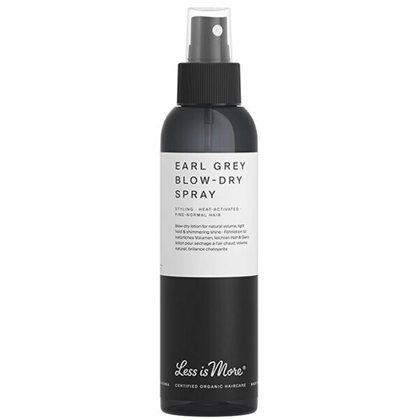 Spray volume et brillance bio pour cheveux - Less is More - Earl Grey  Blow-Dry spray