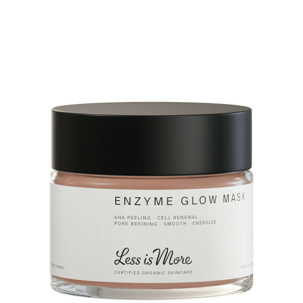 Masque exfoliant aux enzymes bio pour le visage Less is more