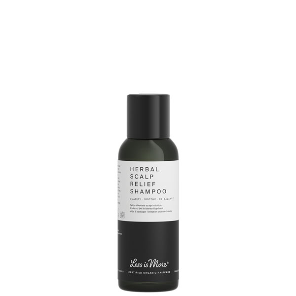 Less is More - Shampooing bio purifiant Herbal Scalp Relieve pour cuir chevelu irrité et pellicules