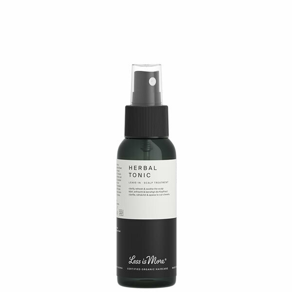 Less is More - Lotion capillaire bio Herbal Tonic pour cuir chevelu irrité et cheveux ternes