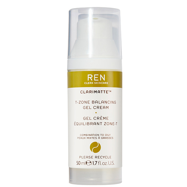 REN - Clarimatte Gel crème régulateur zone-T pour peau mixte