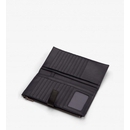 Matt & Nat - Portefeuille Motiv large en cuir vegan noir