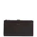 Matt & Nat - Portefeuille Motiv large en cuir vegan noir