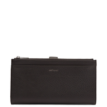 Portefeuille Motiv LG - Noir Matt & Nat - Portefeuille Motiv large en cuir vegan noir