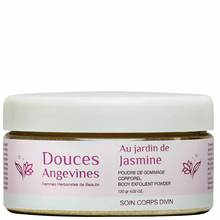 Au Jardin de Jasmine - Poudre de gommage corporel Douces Angevines - Poudre de gommage corporel bio Au Jardin de Jasmine