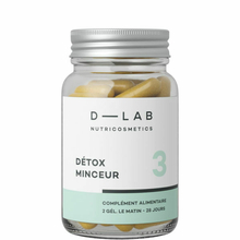 Détox Minceur - Capture & Élimination des graisses D-Lab - Complément alimentaire Détox Minceur 100% naturel