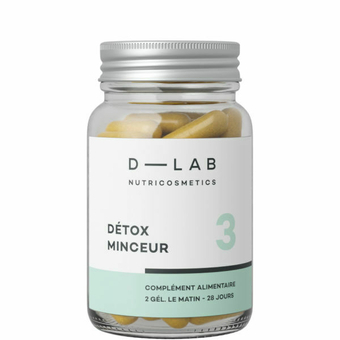 Détox Minceur - Capture & Élimination des graisses D-Lab - Complément alimentaire Détox Minceur 100% naturel