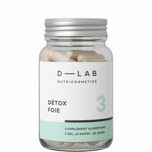Détox Foie D-Lab - Complément alimentaire Détox Foie 100% naturel