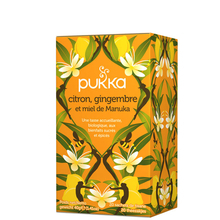 Tisane Lemon, Ginger & Manuka Honey - Apaisante Pukka - Lemon, Ginger & Manuka Honey - Tisane bio apaisante