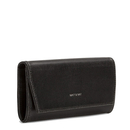 Matt & Nat - Portefeuille Vera en cuir vegan noir