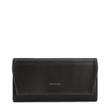 Portefeuille Vera - Noir Matt & Nat - Portefeuille Vera en cuir vegan noir