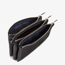 Matt & Nat - Pochette Triplet en cuir vegan noir