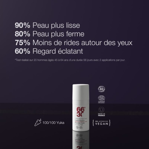 66°30 - Coffret cadeau soins bio Pack Nuit anti-âge 66°30 - Coffret cadeau soins bio Pack Nuit anti-âge