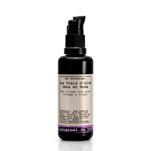Gel hydratant Aloé Vera & Rose Hévéa - Gel hydratant visage bio Aloé Vera & Rose