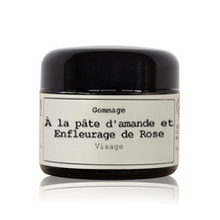Gommage visage pâte d'amande & rose Hévéa - Gommage visage bio à la pâte d'amande et à la rose