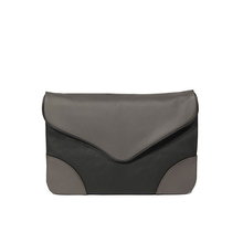 Pochette en cuir - Love - Marron/Noir Pochette en cuir - Love - Marron/Noir