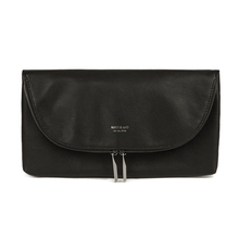 Pochette Robby Noir Matt & Nat - Pochette Robby en cuir vegan noir