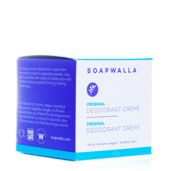 Soapwalla - Déodorant bio crème Original