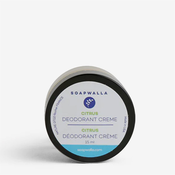 Soapwalla - Déodorant bio en Crème Citrus aux agrumes