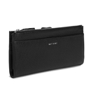 Matt & Nat - Portefeuille Motiv en cuir vegan noir
