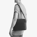 Matt & Nat - Sacoche Coen - Cuir vegan noir