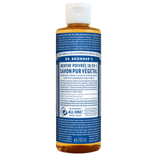 Savon liquide 18-en-1 Menthe poivrée Dr. Bronner - Savon liquide naturel Menthe poivrée