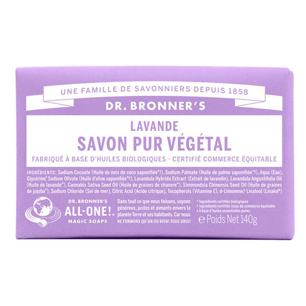 Dr. Bronner - Pain de savon Lavande